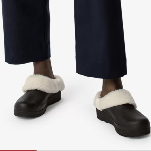 HUNTER Play Sherpa Insulated Clogs size 8 - Picture 3 of 9